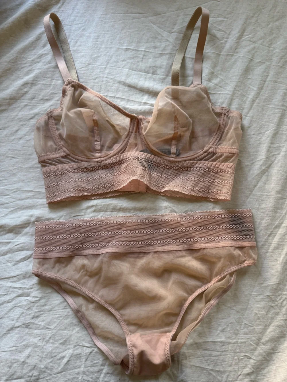 Else Sheer lingerie set